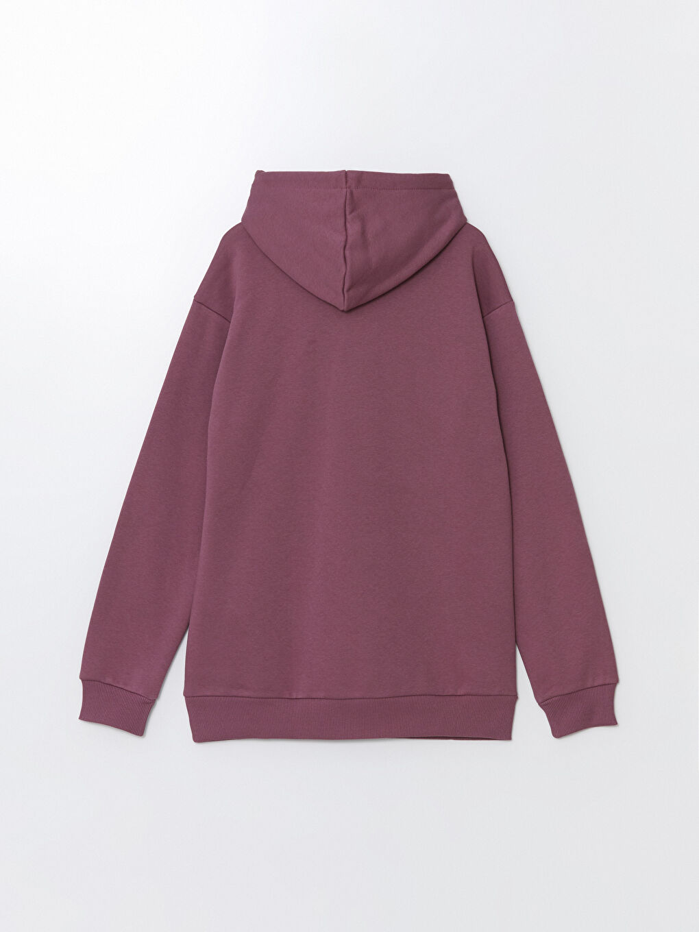 LCW Casual Koyu Gül Kurusu Uzun Kollu Erkek Hoodie - 5