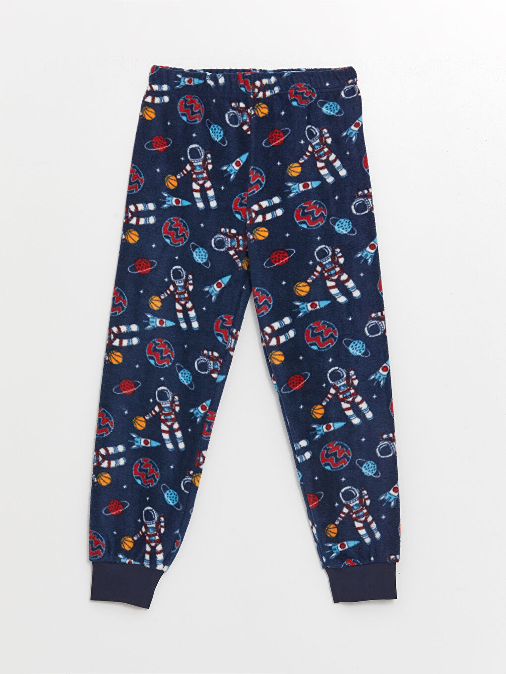 LCW Kids Lacivert Beli Lastikli Polar Erkek Çocuk Pijama Alt