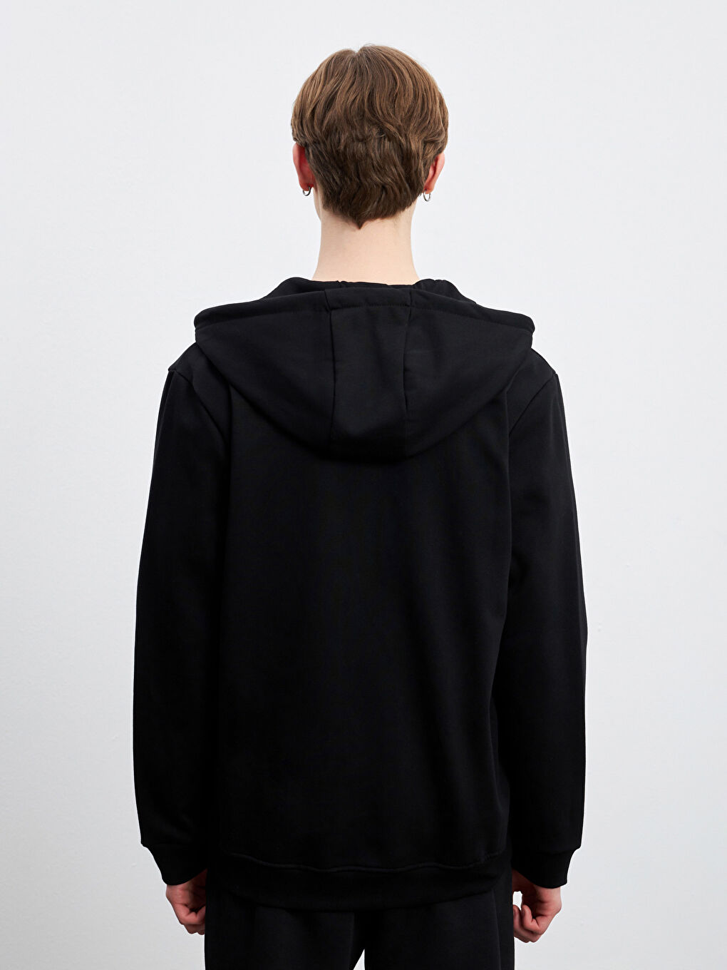 XSIDE Hooded Long Sleeve Men's Zip-Up Sweatshirt -W41718Z8-CVL