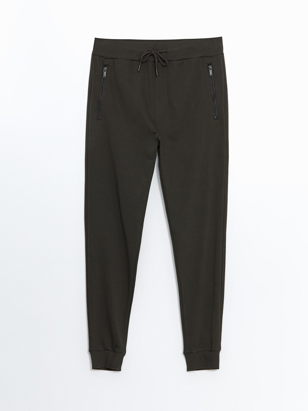 Man Khaki Jogger Sweatpants-4