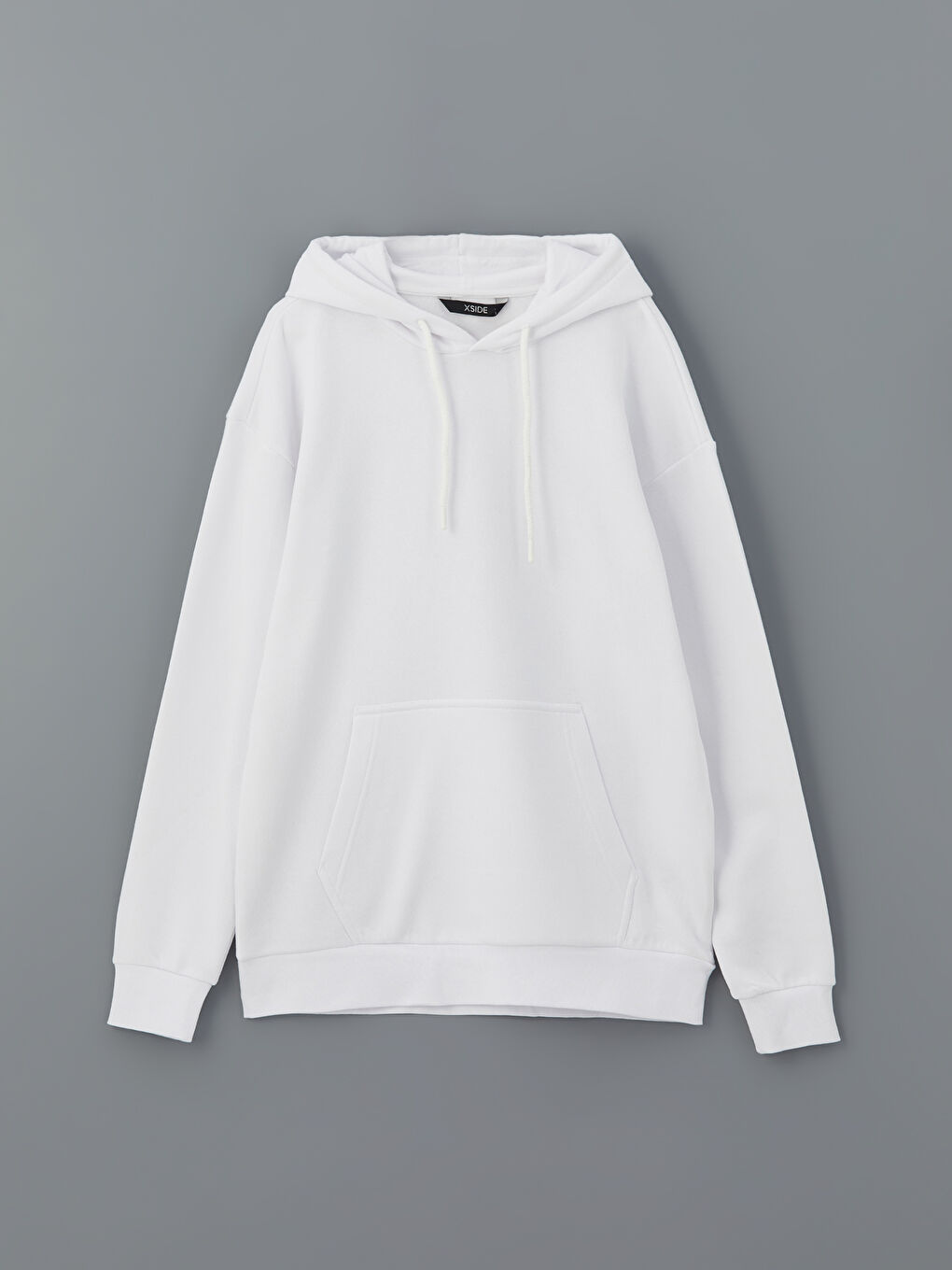 Muškarac BIJELA Majica s kapuljačom/Dukserica-4