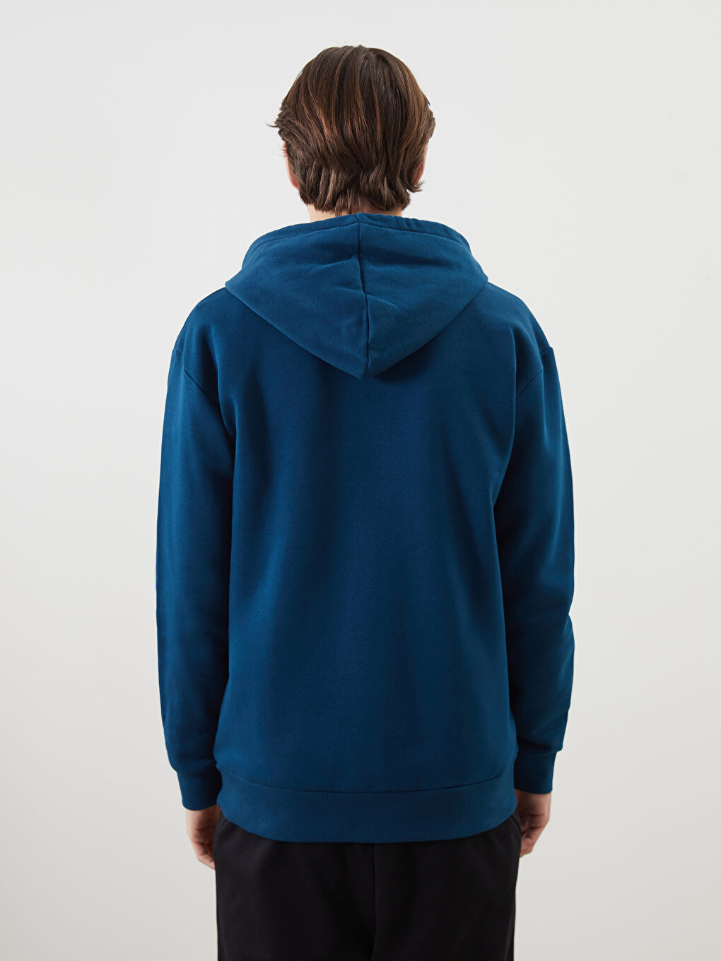 Базовое Толстое Мужское Худи-3