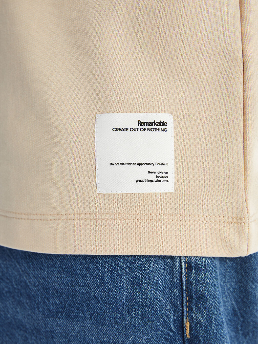 سويت شيرت كم قصير بياقة دائرية للرجال-2