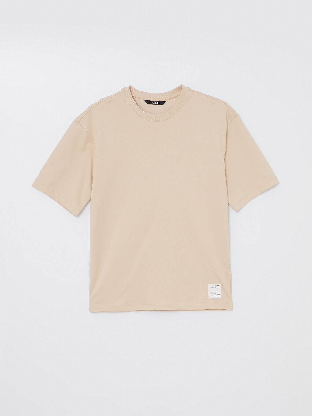 سويت شيرت كم قصير بياقة دائرية للرجال-4