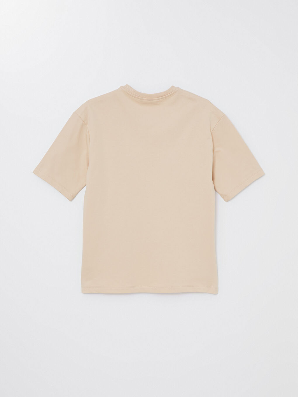 سويت شيرت كم قصير بياقة دائرية للرجال-5