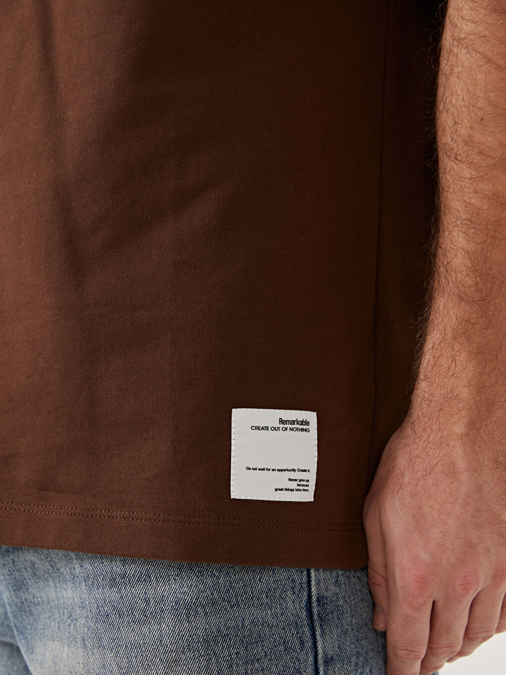 Crew Neck Short Sleeve Men's Sweatshirt-2