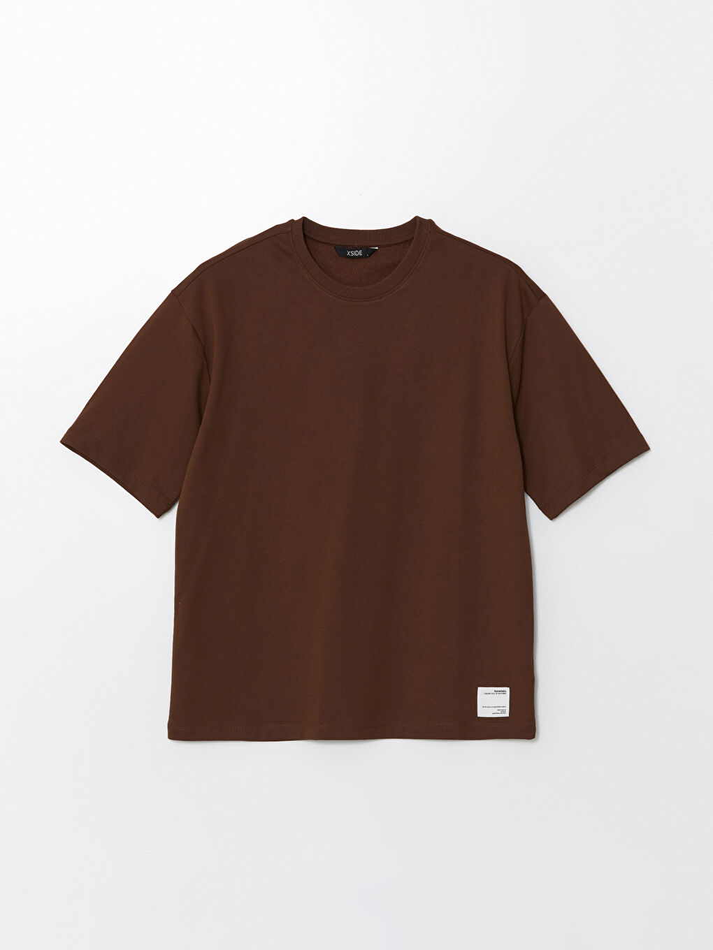 Crew Neck Short Sleeve Men's Sweatshirt-4