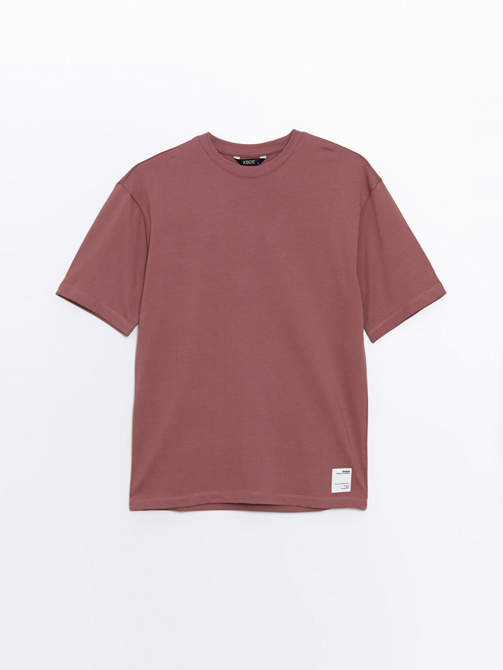 Crew Neck Short Sleeve Men's Sweatshirt-4