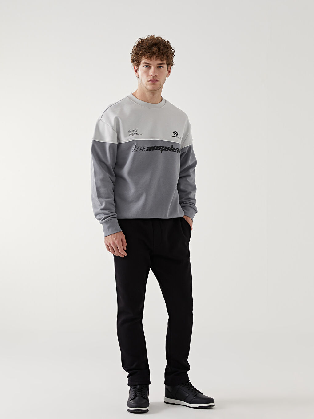 XSIDE Slim Fit Men's Sweatpants -W41726Z8-CVL - LC Waikiki