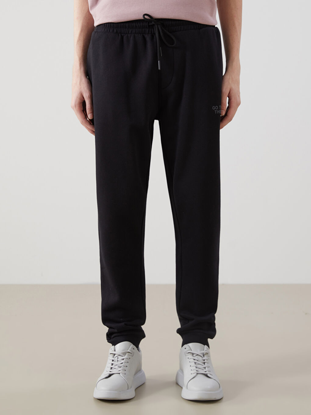 Pantalons de survêtement jogger pour hommes à coupe régulière-1