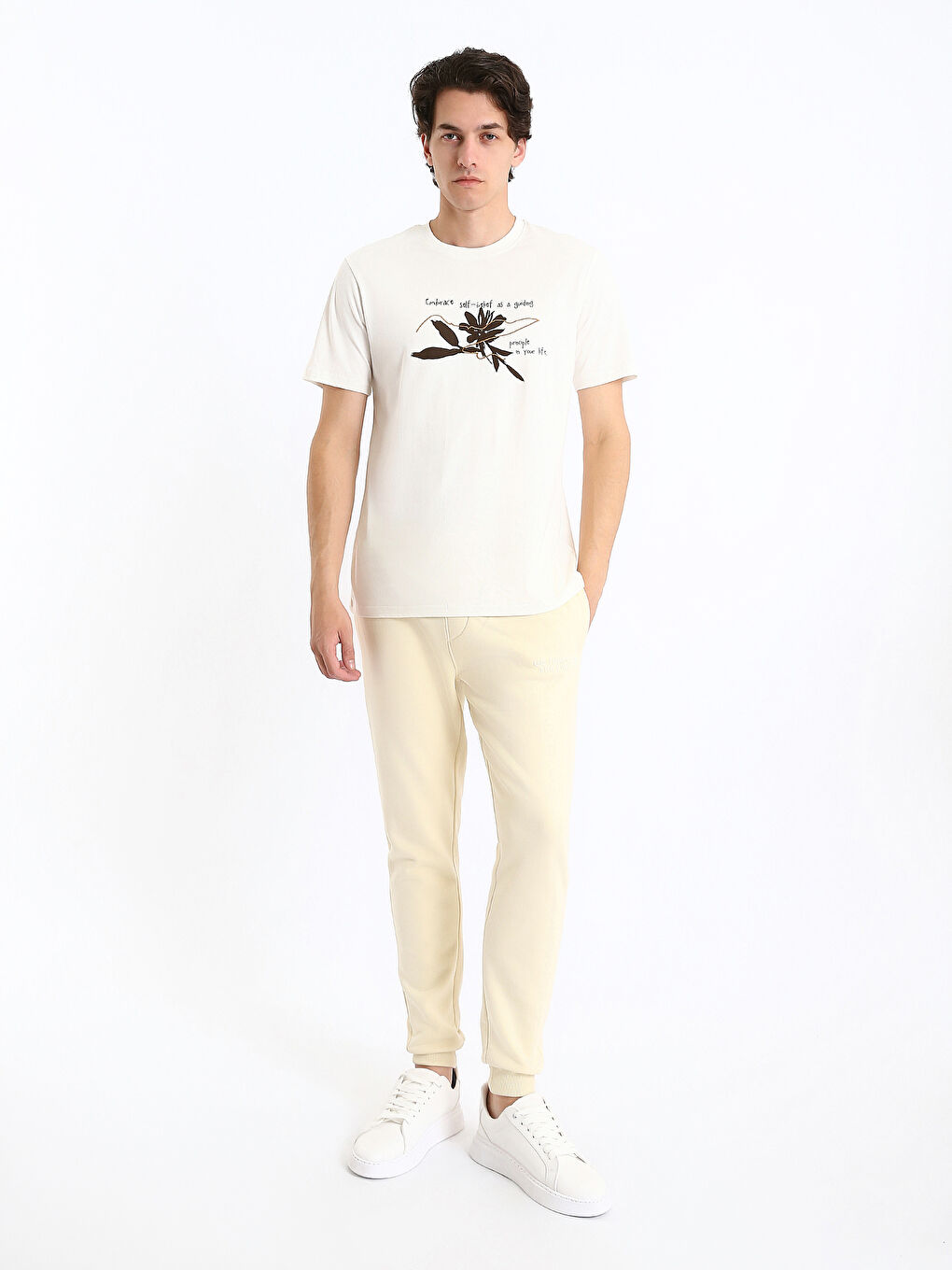 Pantalons de survêtement jogger pour hommes à coupe régulière