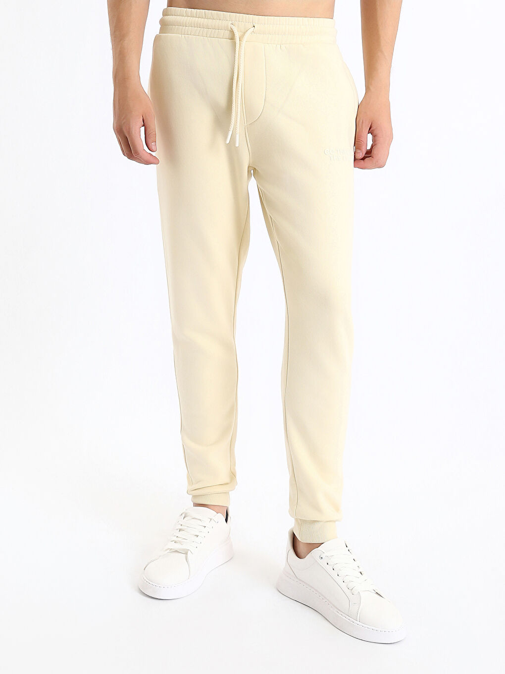 Pantalons de survêtement jogger pour hommes à coupe régulière-1