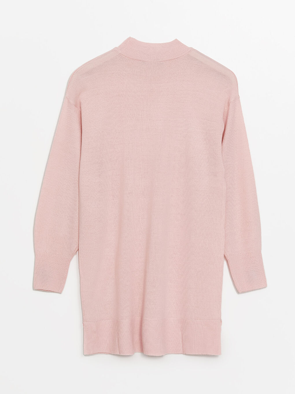 Funnel Neck Women's Knitwear Tunic-5