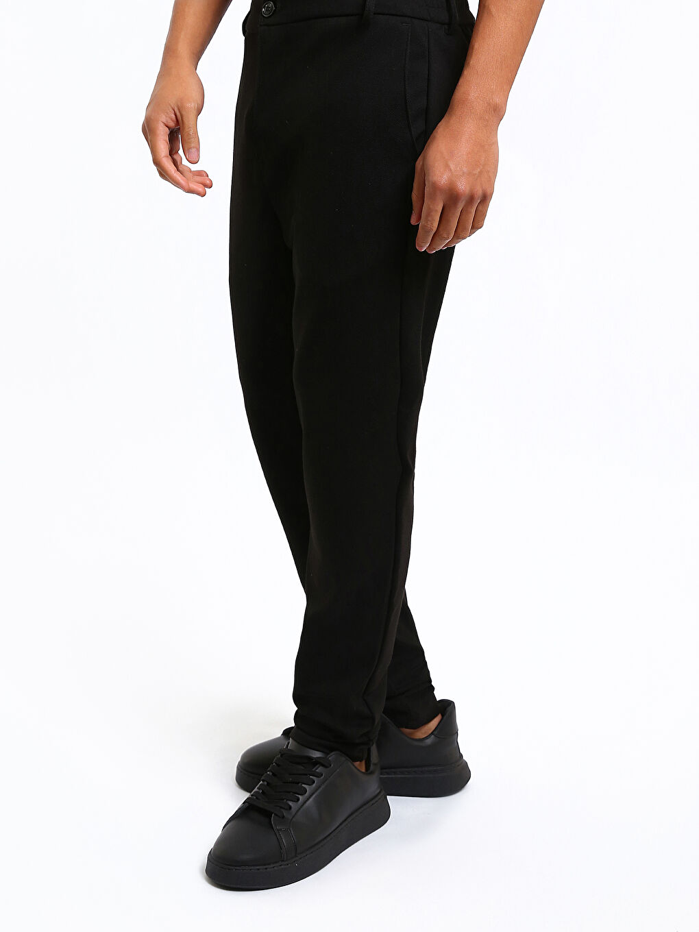 Regular Fit Men's Trousers-3
