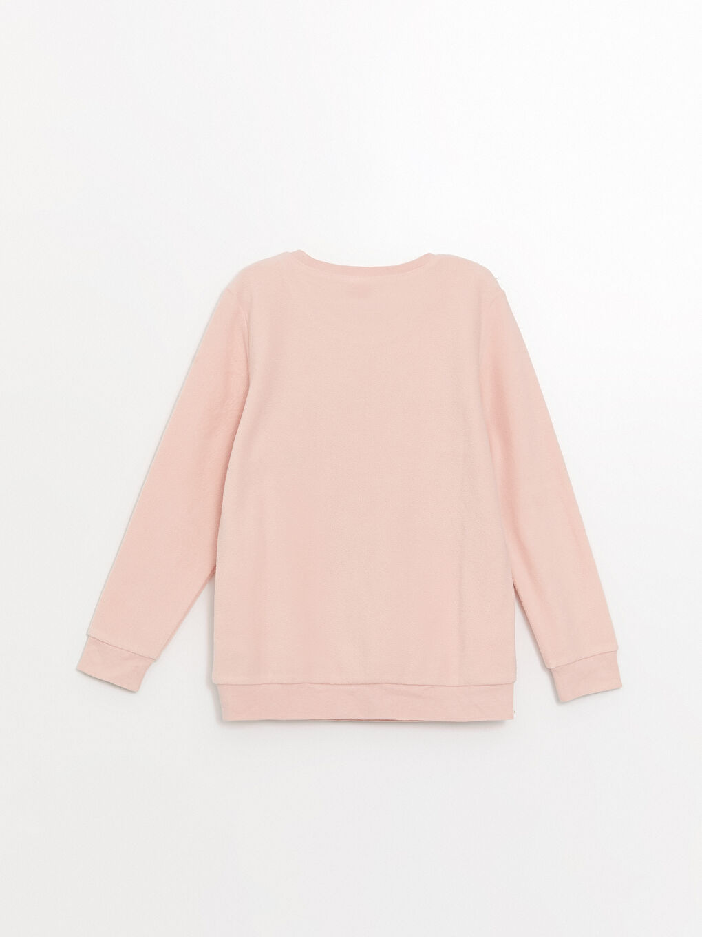 Pembe Nakışlı Kız Çocuk Pijama Üst-1