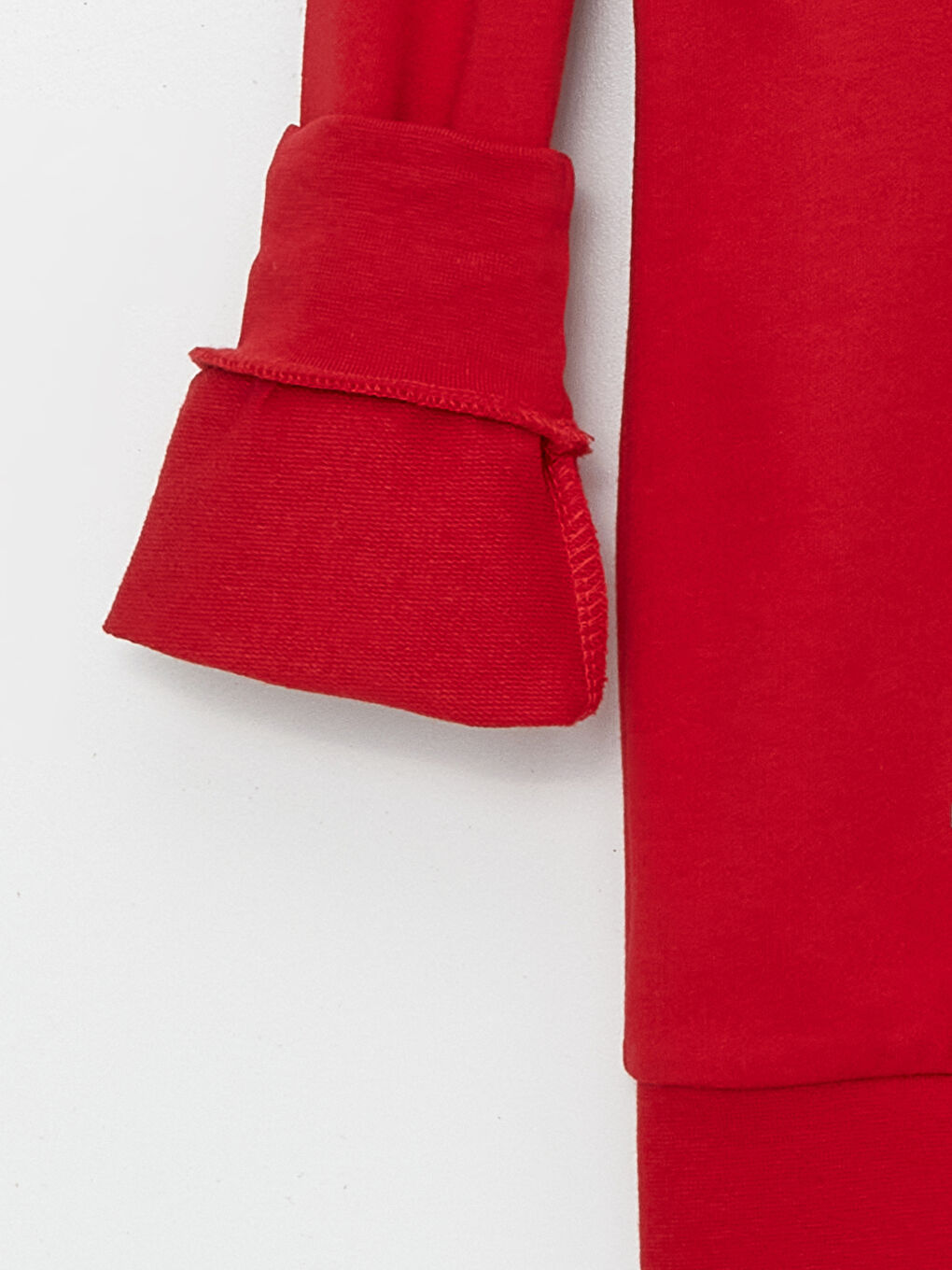 Kırmızı Bisiklet Yaka Spider-Man Baskılı Erkek Çocuk Sweatshirt-2