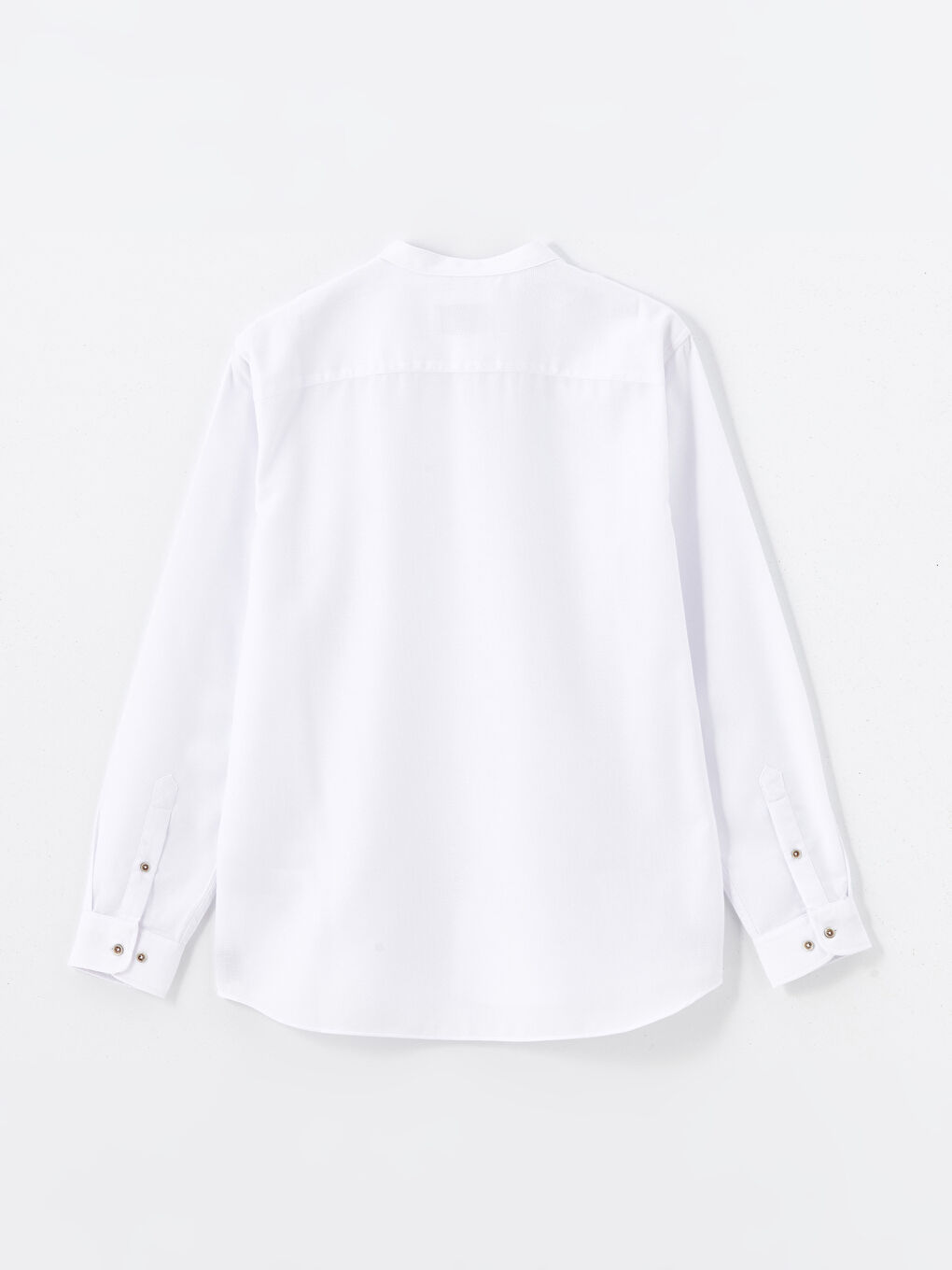 Slim Fit Long Sleeve Dobby Men's Shirt-5