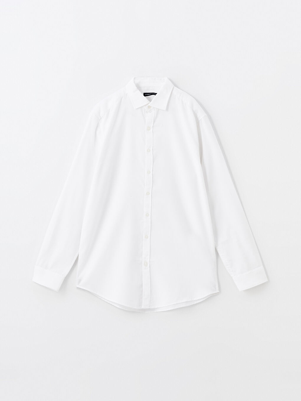 Slim Fit Long Sleeve Dobby Men's Shirt-4