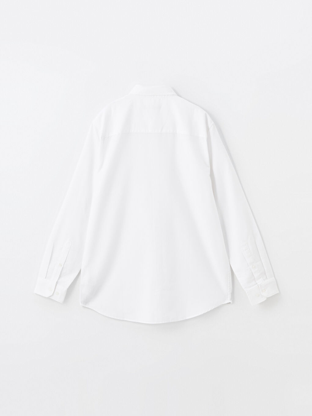 Slim Fit Long Sleeve Dobby Men's Shirt-5