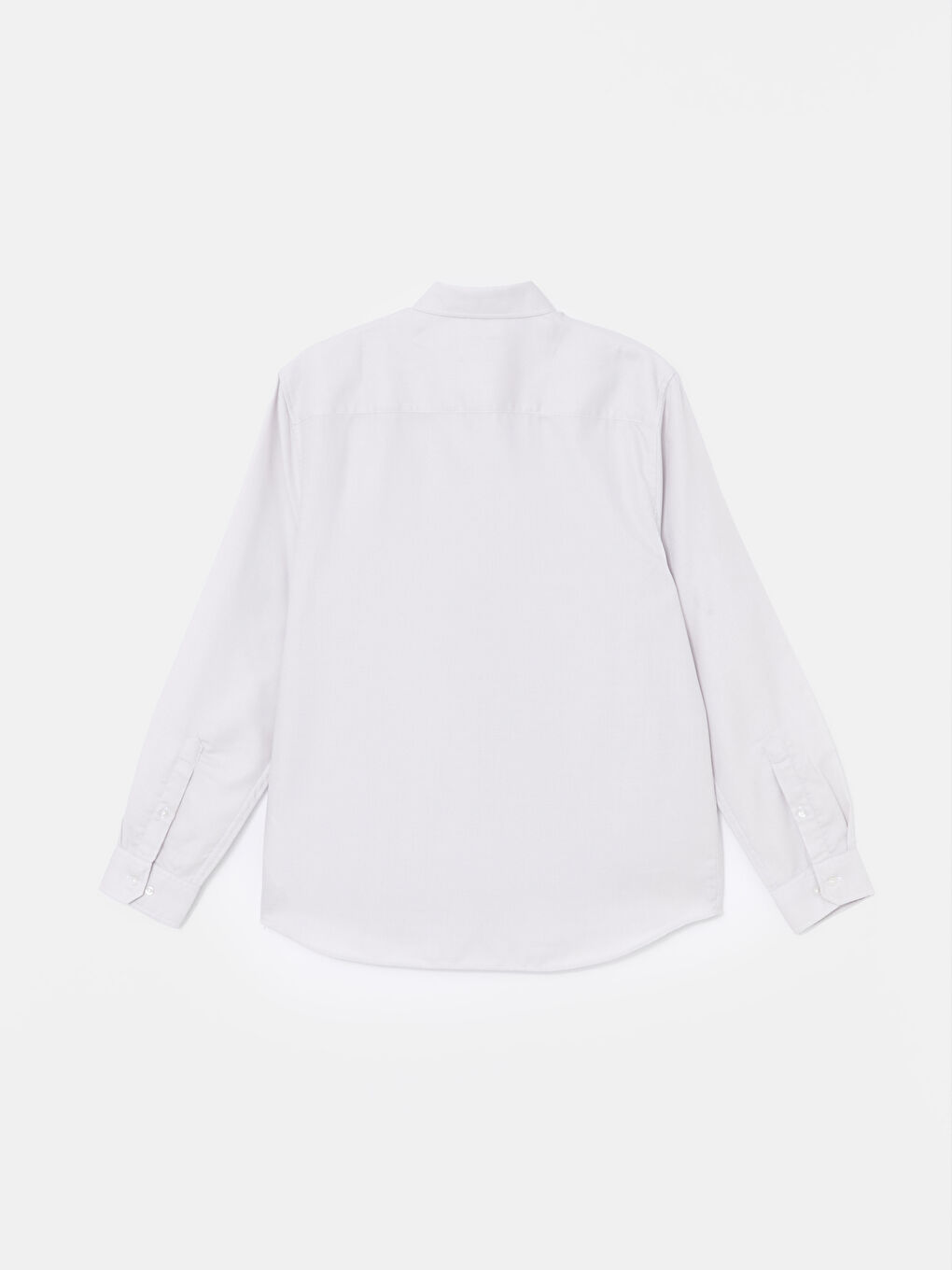 Slim Fit Long Sleeve Dobby Men's Shirt-5