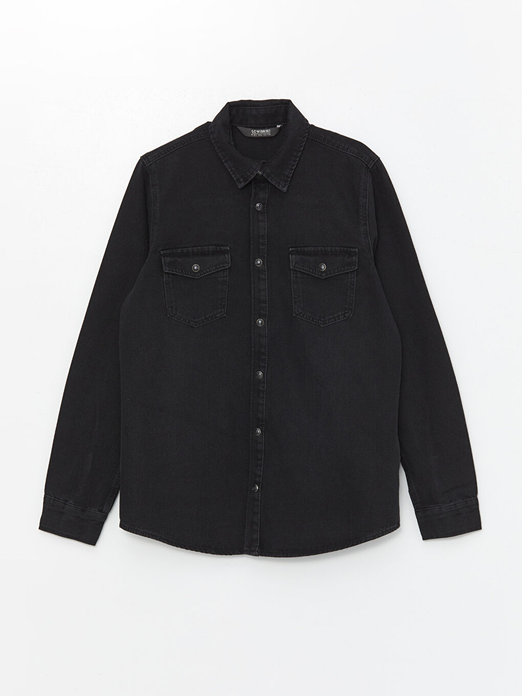 LC Waikiki Basic Boys' Denim Shirt -W41923Z4-326