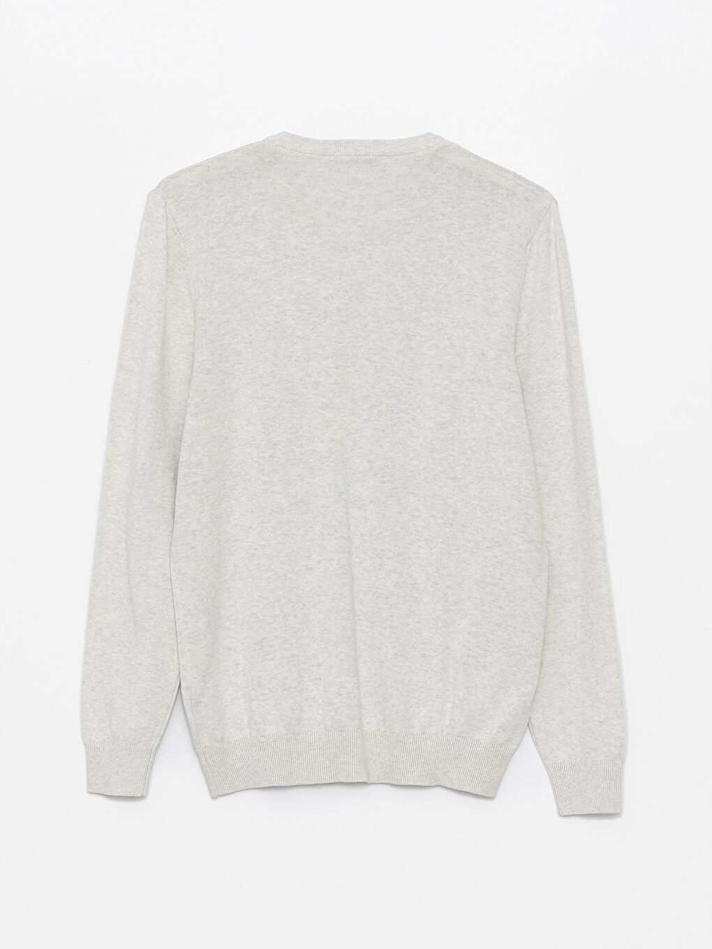V Neck Long Sleeve Men's Knitwear Sweater-5