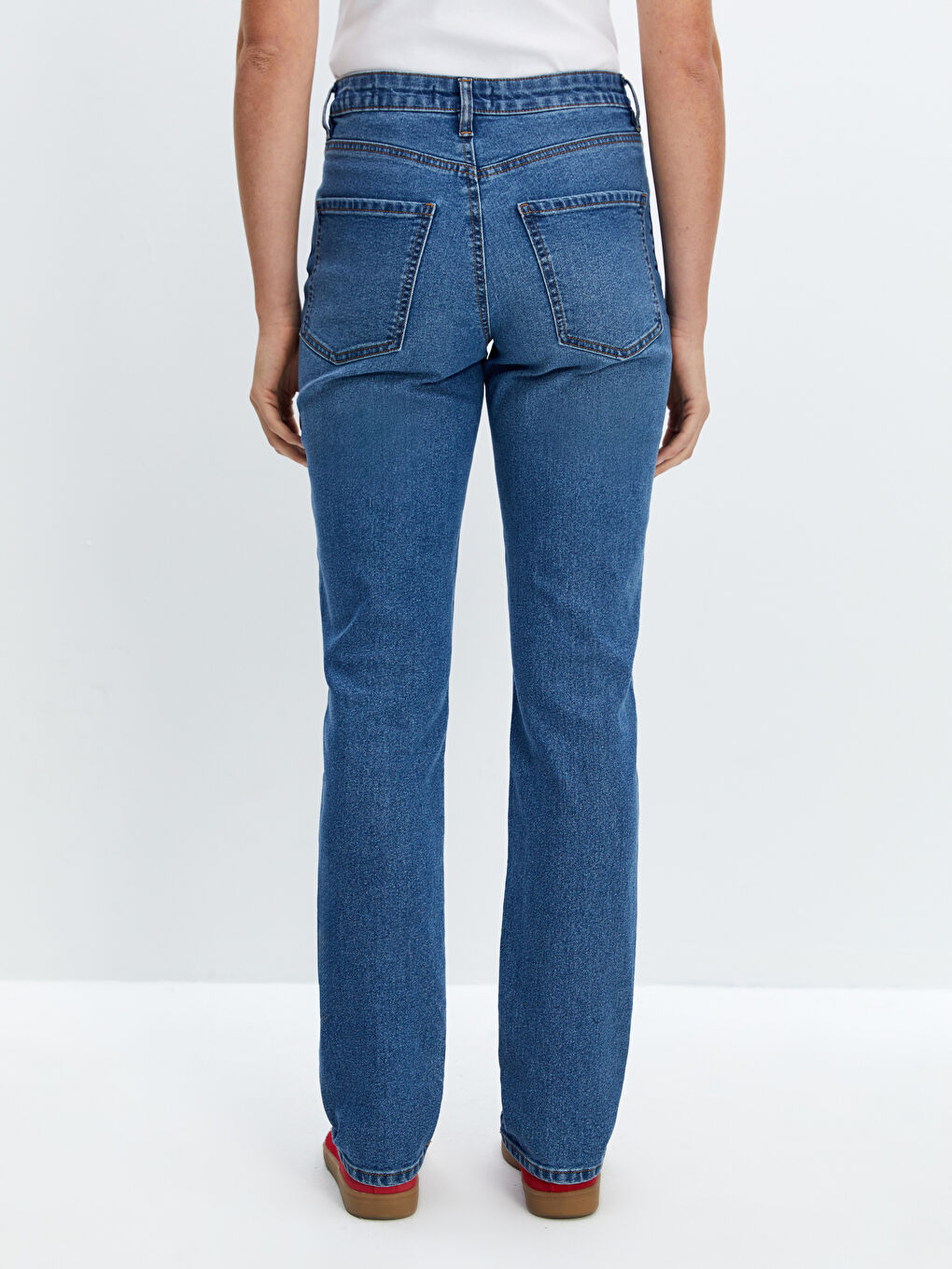LCW Jeans Straight Fit Kadın Jean Pantolon -W42217Z8-507