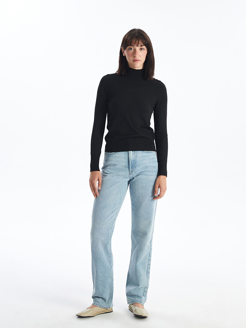 LCW Jeans Straight Fit Women's Jeans -W42221Z8-311