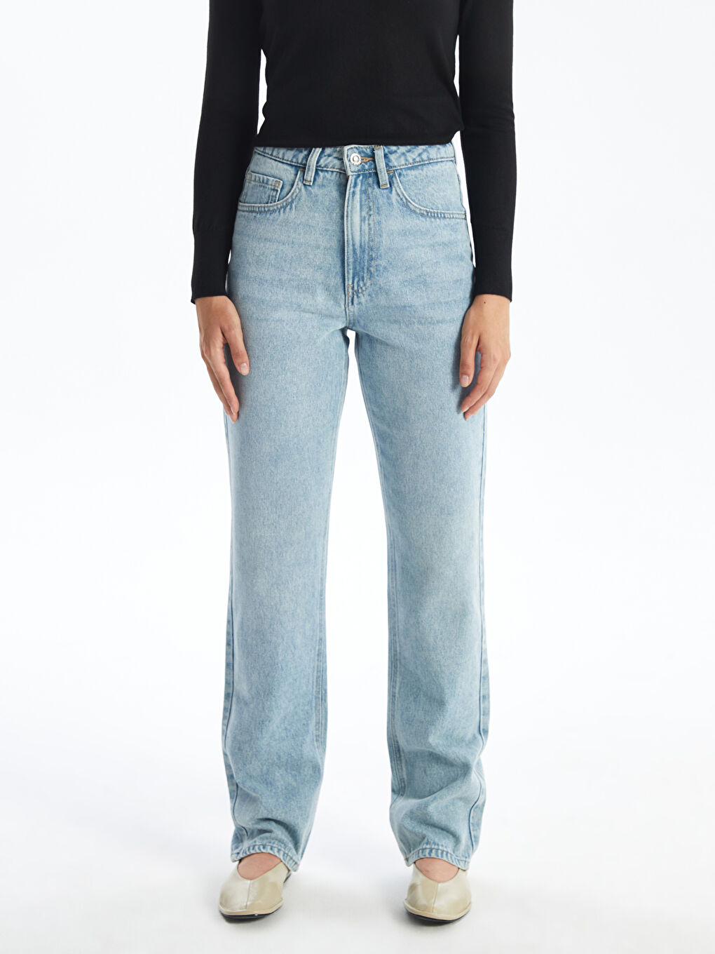 LCW Jeans Straight Fit Women's Jeans -W42221Z8-311