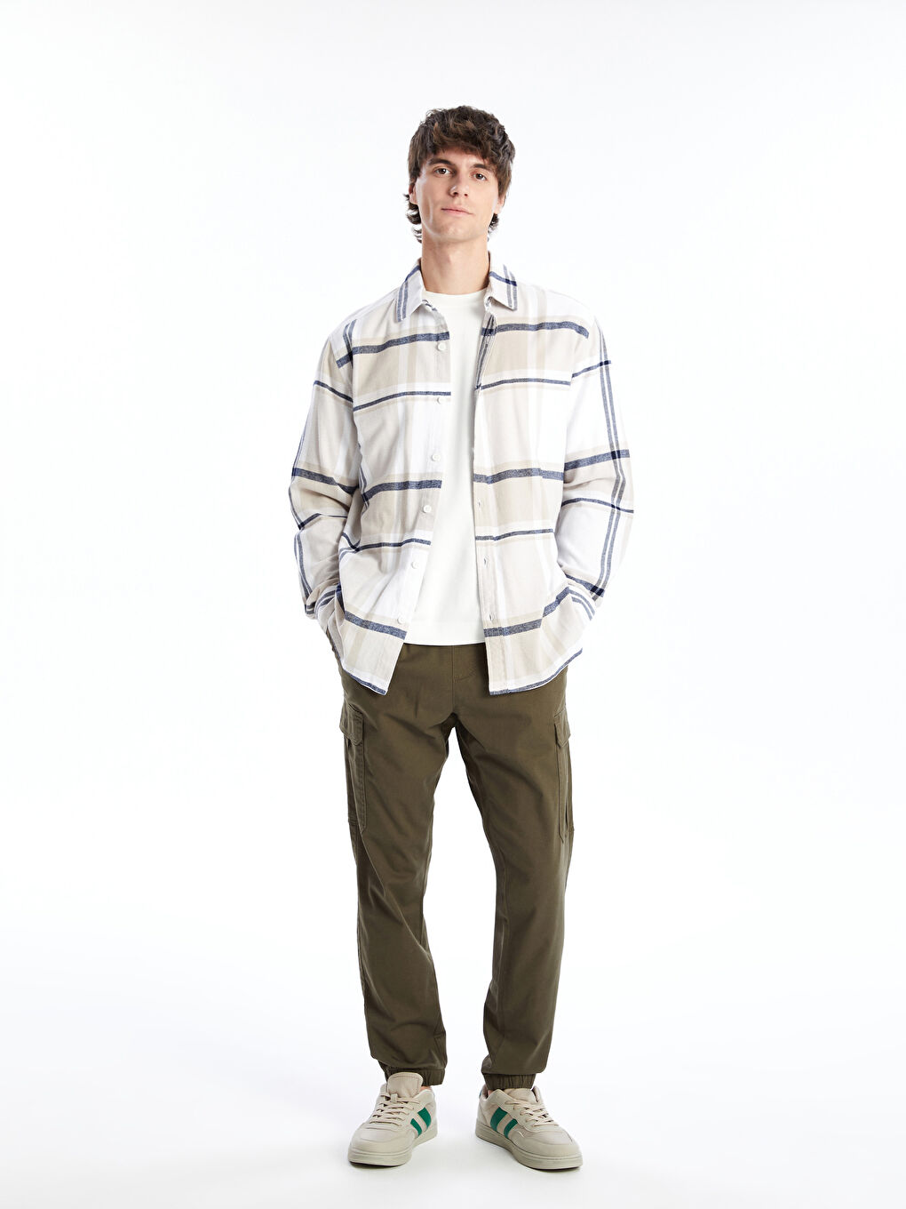 Muške kargo pantalone -W42231Z8-SEM