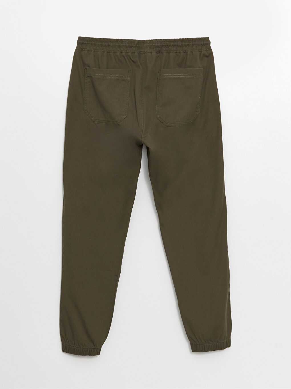 LCW Casual Haki Standart Kalıp Gabardin Erkek Jogger Pantolon - 5