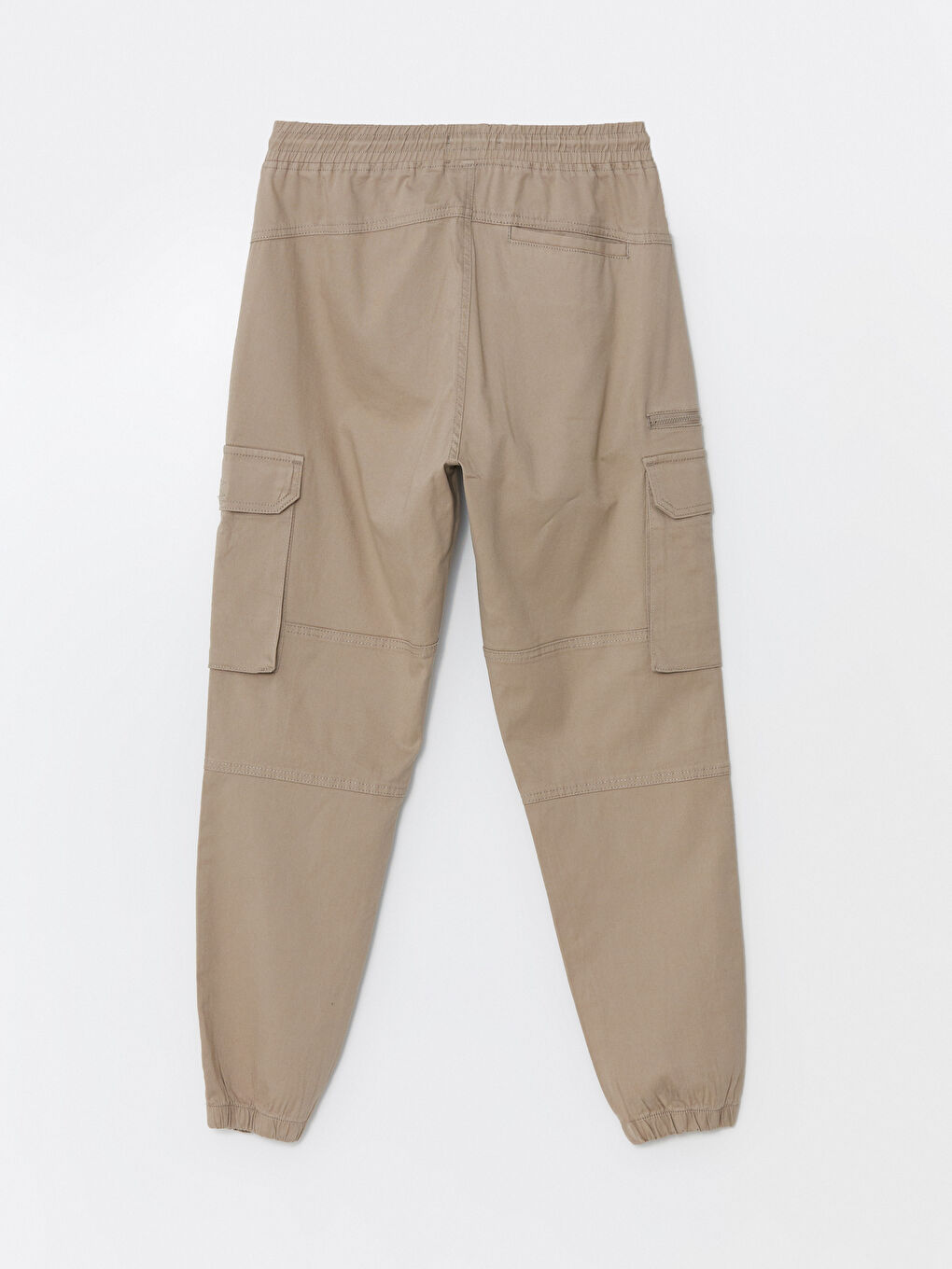 LCW Casual Bej Standart Kalıp Gabardin Erkek Jogger Pantolon - 1