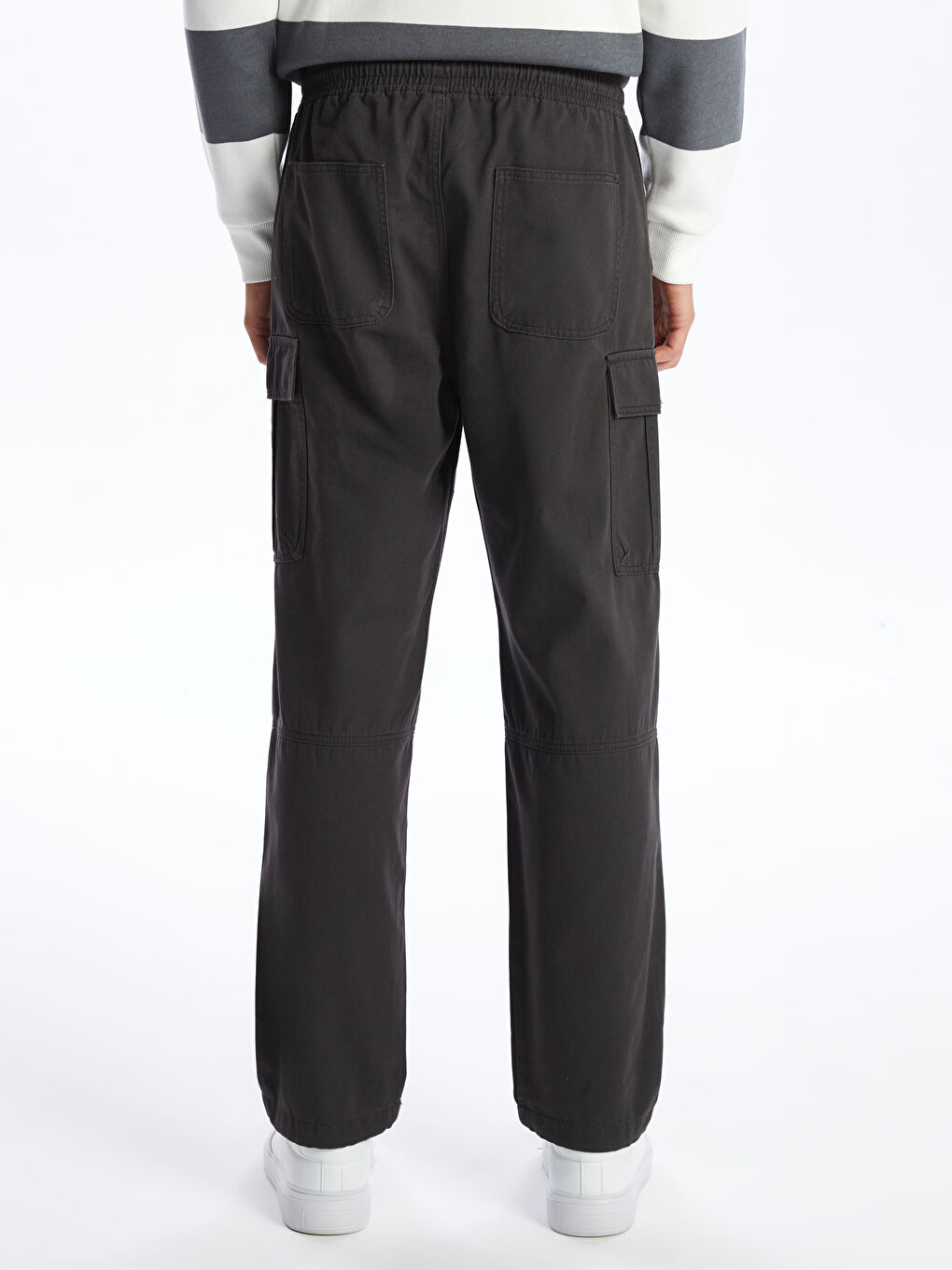 XSIDE Relaxed Fit Twill Men's Cargo Trousers -W42240Z8-SEH