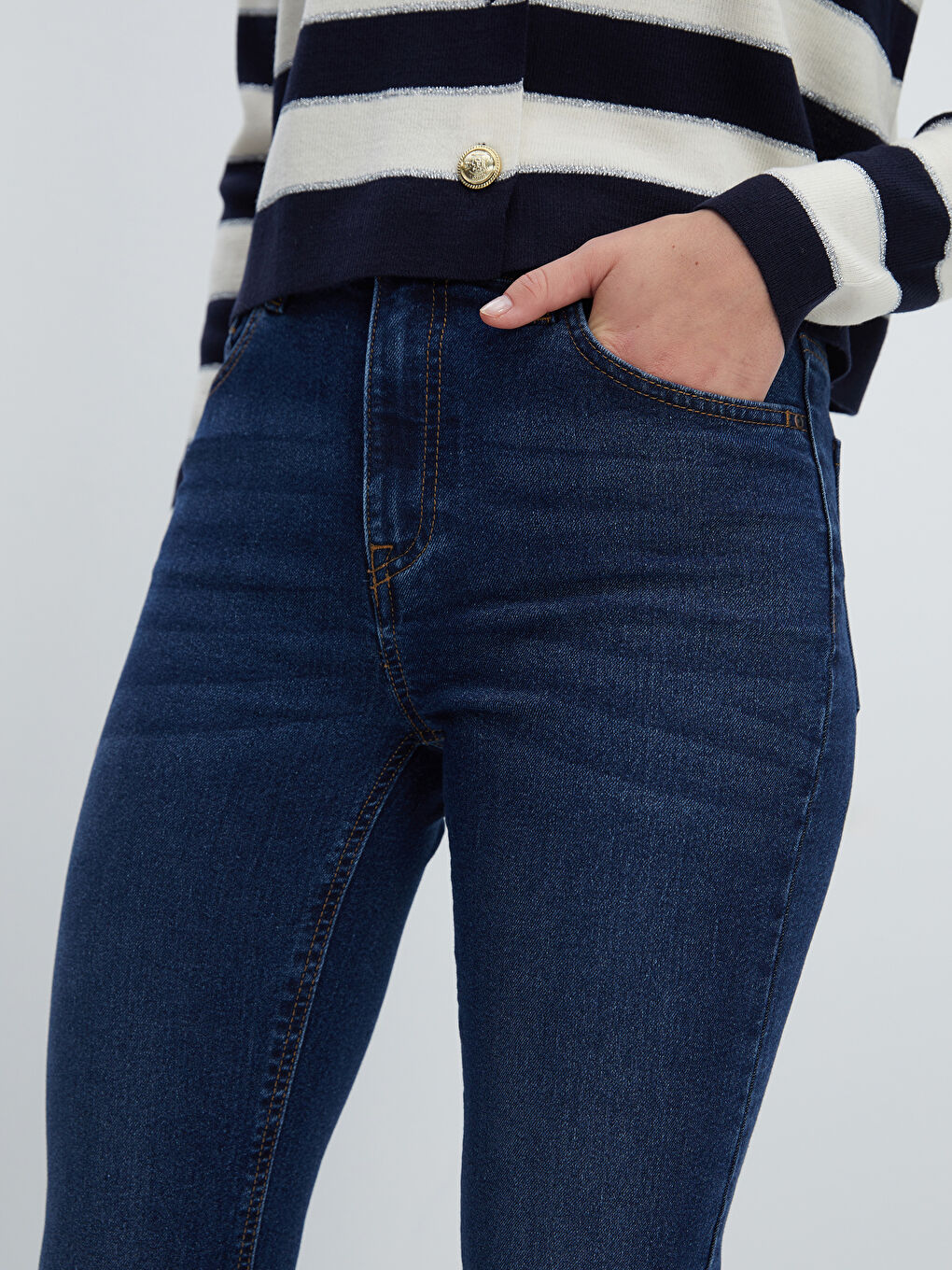 LCW Jeans Дънки Mars Flare за жени -W42267Z8-309