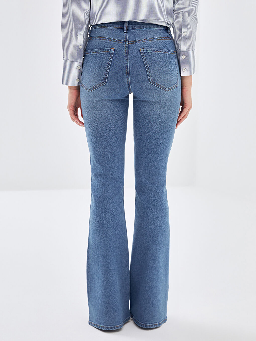 LCW Jeans جینزی مەریخ فڵێر بۆ ژنان -W42267Z8-507