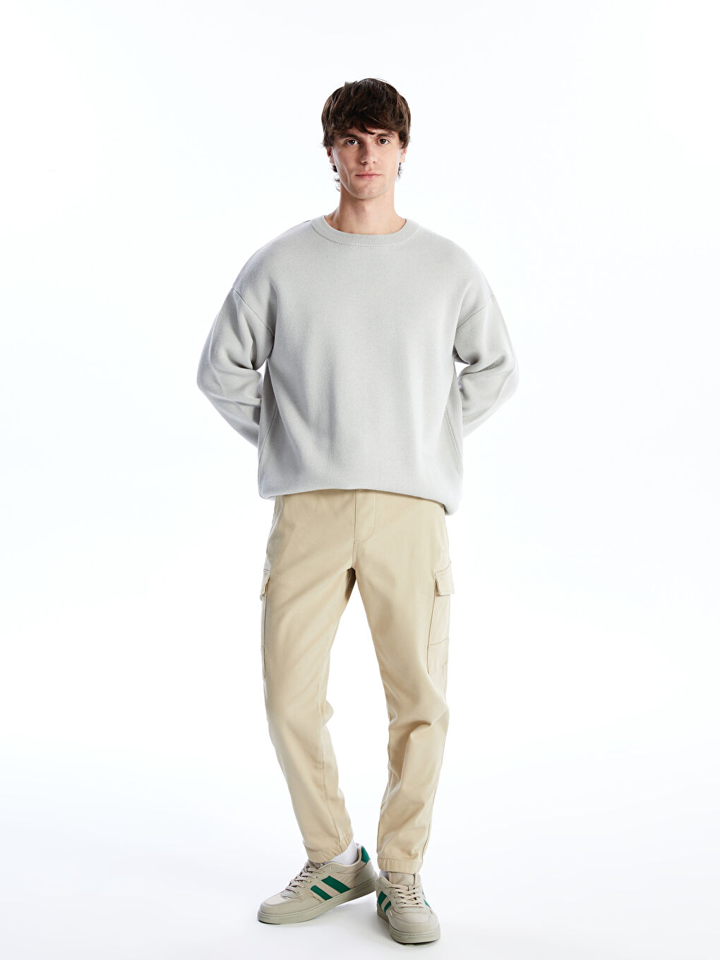XSIDE Slim Fit Men's Cargo Trousers -W42278Z8-V1H
