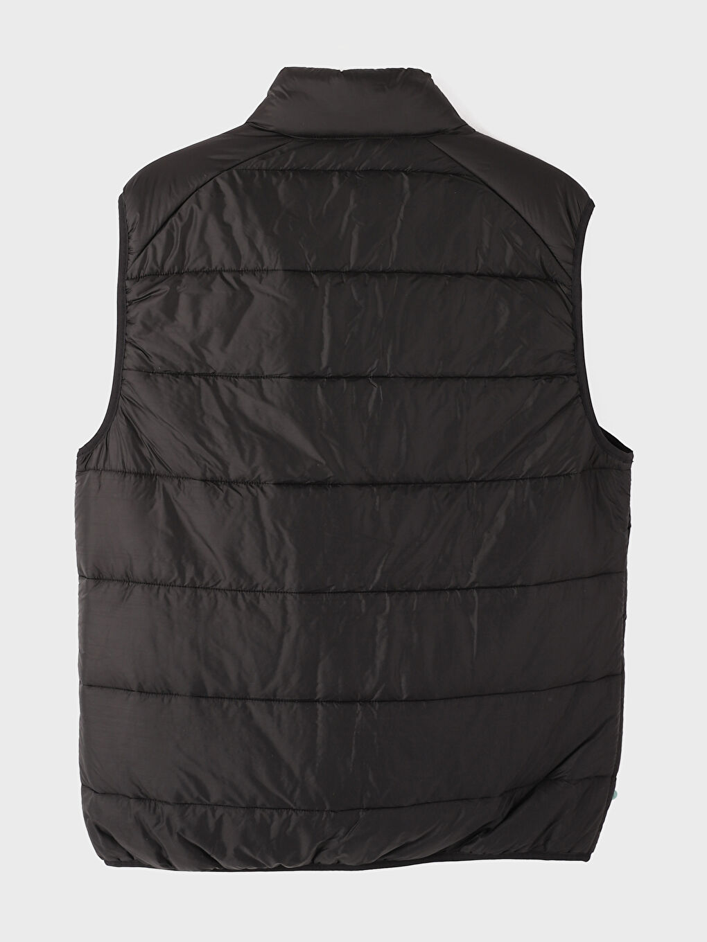 Slim Fit Funnel Neck Men's Puffer Gilet-1
