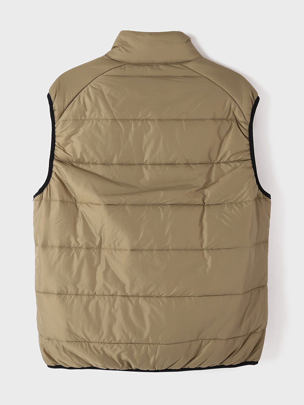 فيست منتفخ بياقة قمع رفيع للرجال-1