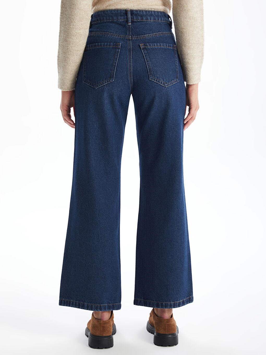 LCW Jeans Ženske farmerke visokog struka i širokih nogavica -W42352Z8-309