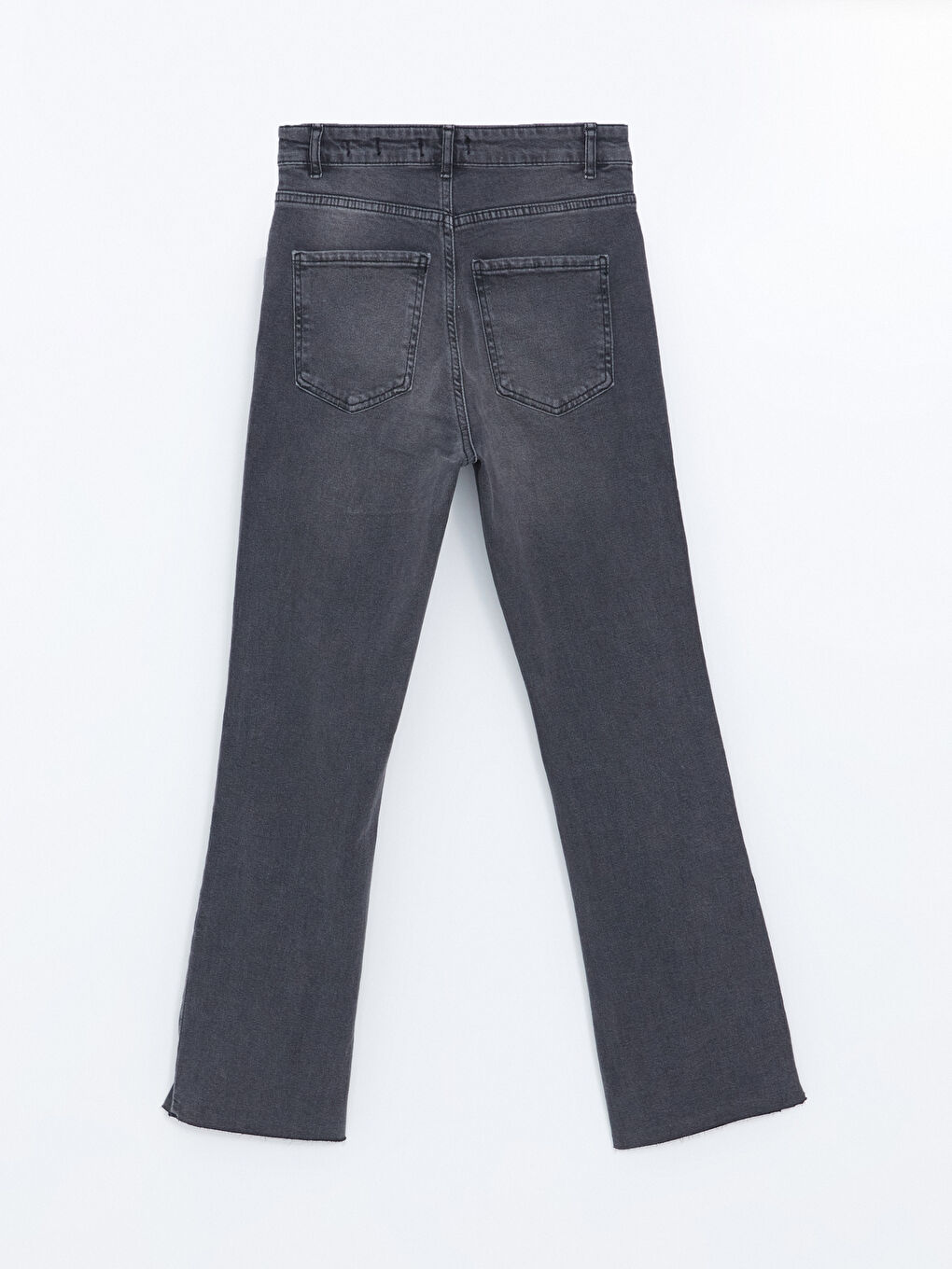 LCW Jeans Gri Rodeo Mars Flare Kadın Jean Pantolon - 5