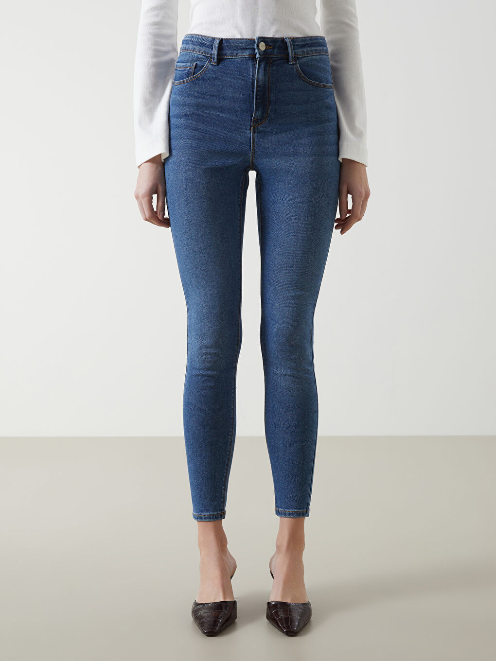 LCW Jeans Δίας Εξαιρετικά Στενό Γυναικεία Τζιν -W42404Z8-507