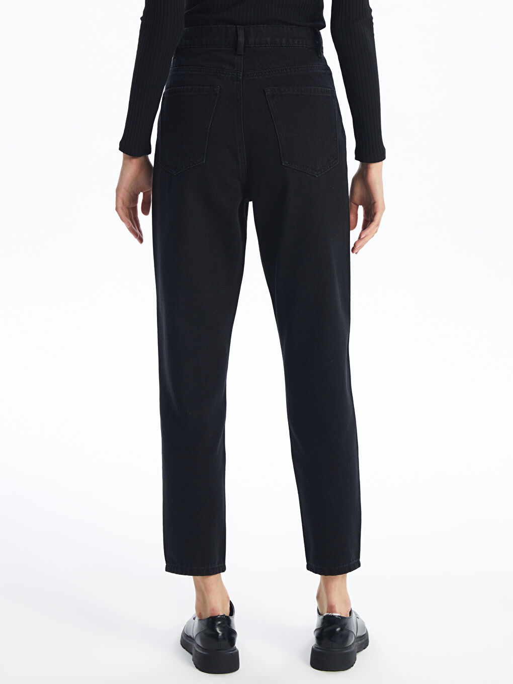 LCW Jeans جینزی کمر بەرز فیتی دایکانە بۆ ژنان -W42428Z8-327