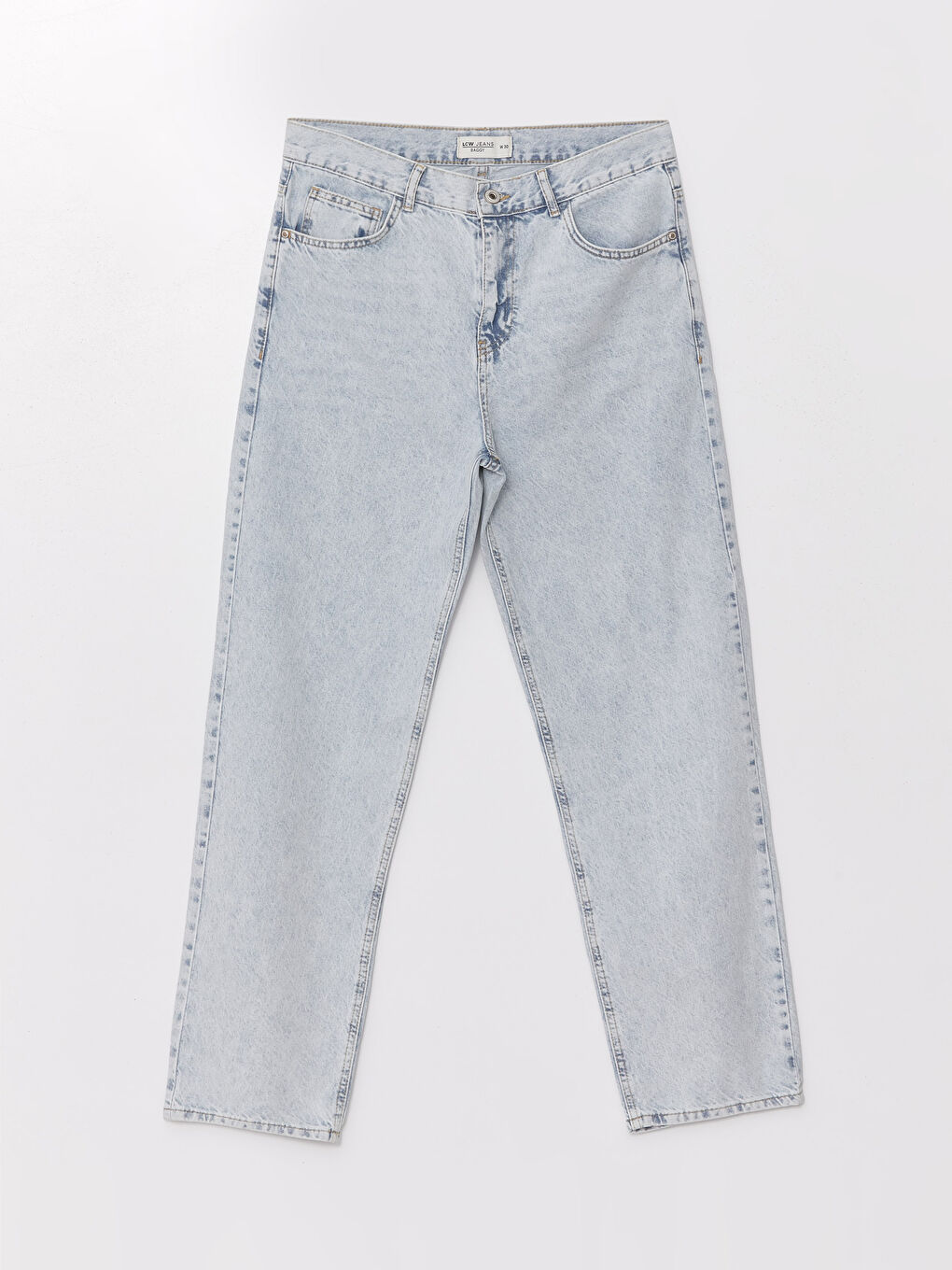 LCW Jeans Açık İndigo Rodeo Baggy Fit Erkek Jean Pantolon - 4