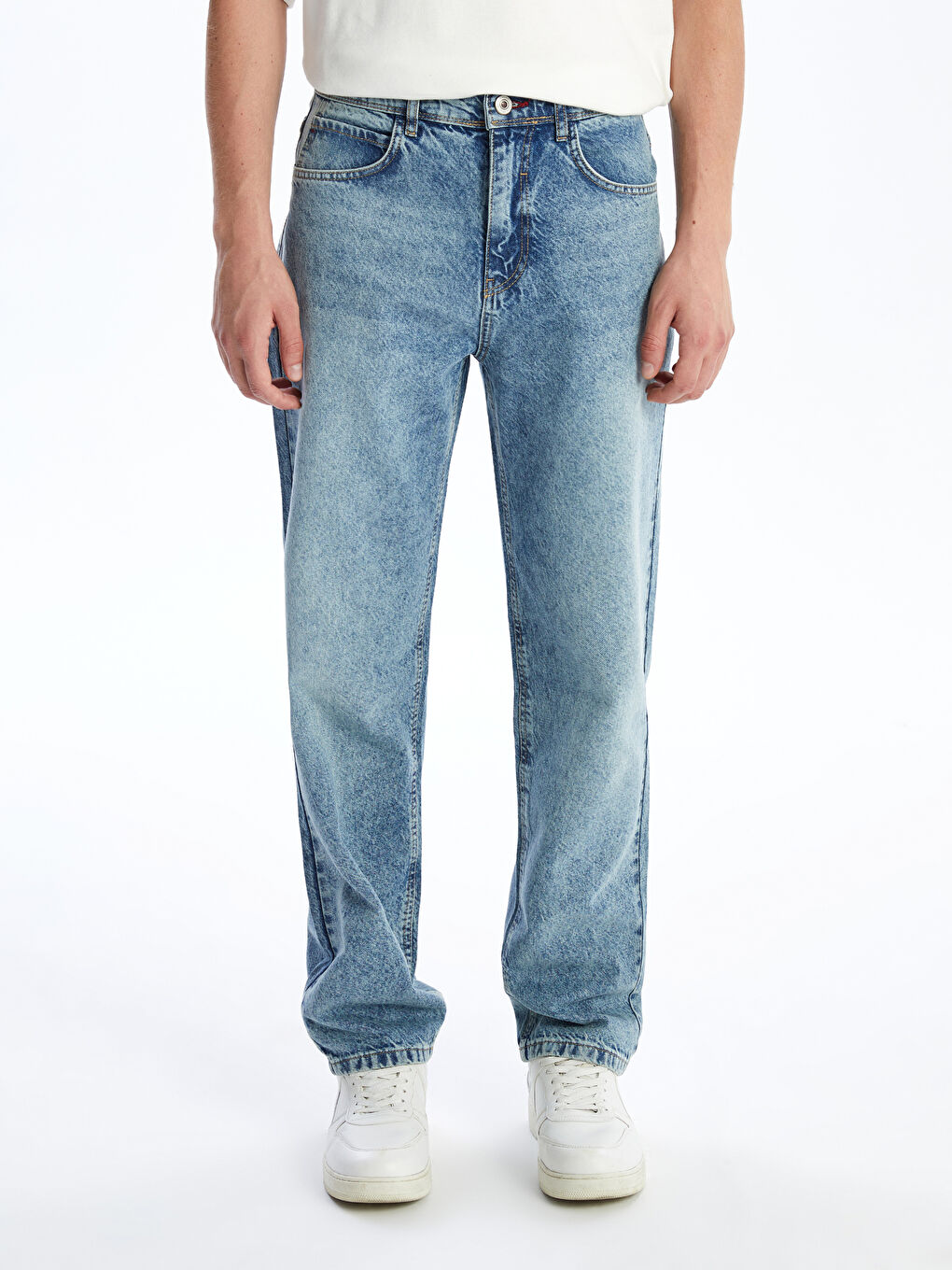 LCW Jeans İndigo Baggy Fit Erkek Jean Pantolon - 1