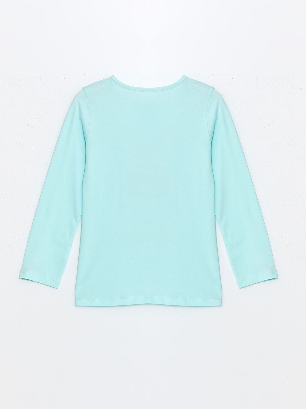 Mavi Bisiklet Yaka Kız Çocuk Pijama Üst-1