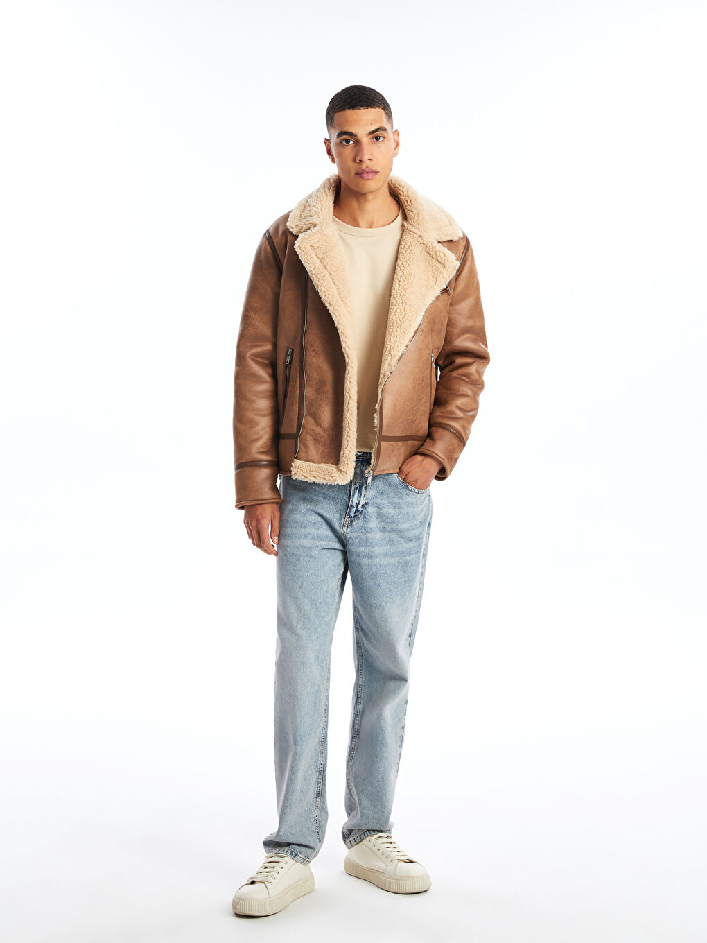 Kaput od umjetne kože-1