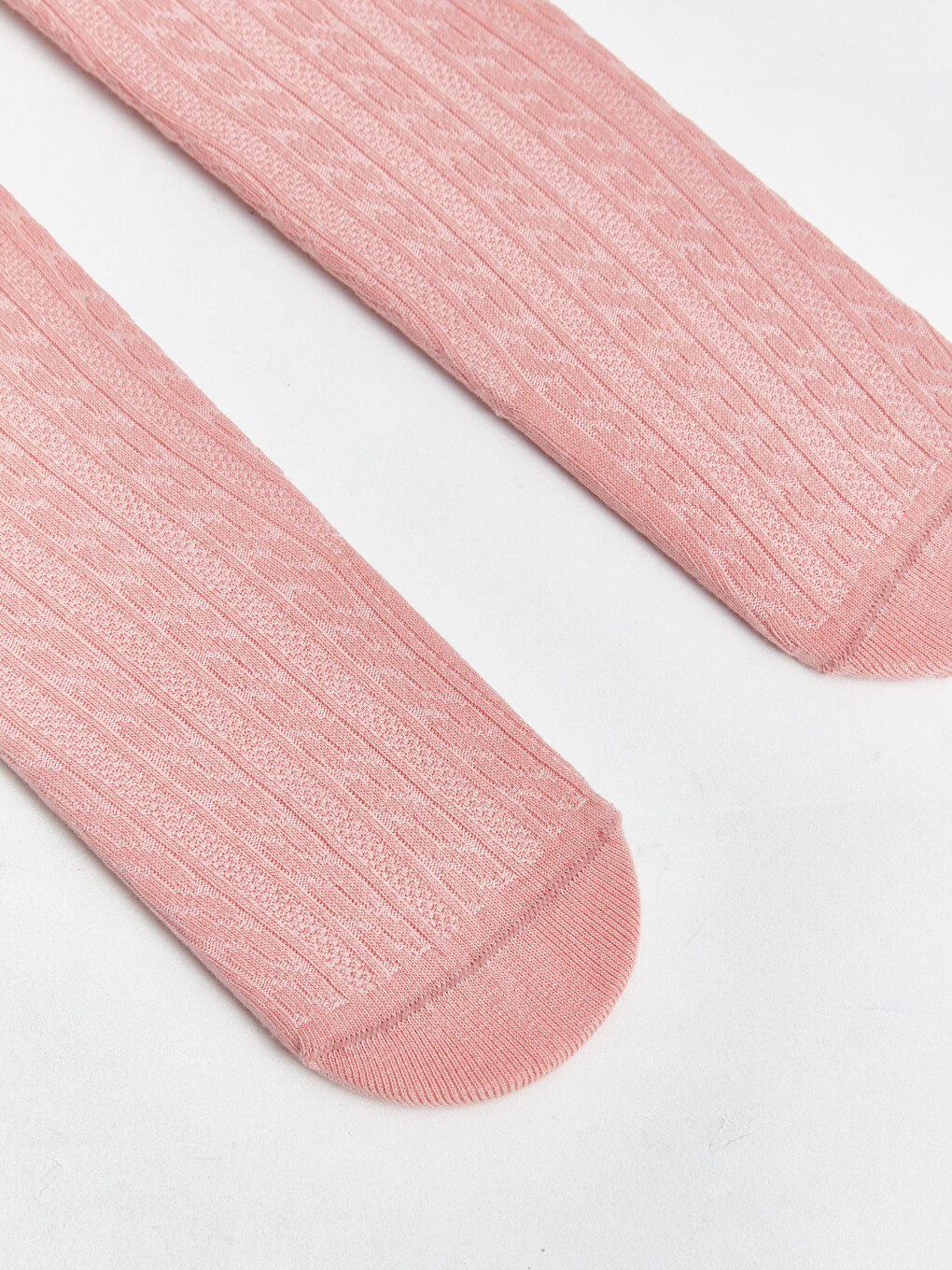 Pembe Desenli Kız Çocuk Külotlu Çorap-3