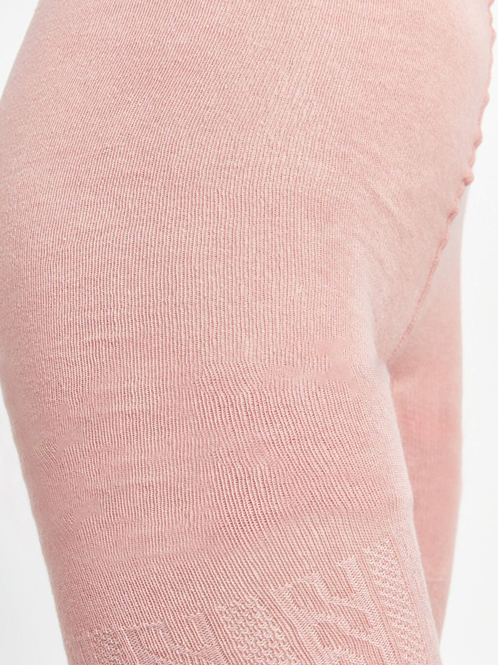 Pembe Desenli Kız Çocuk Külotlu Çorap-2