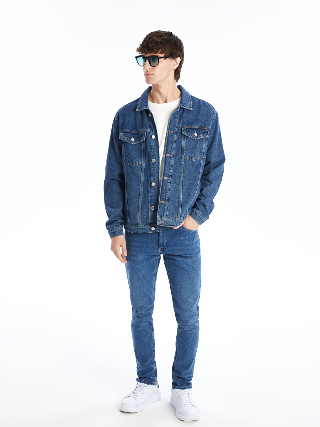 Standard Fit Men's Denim Jacket-1