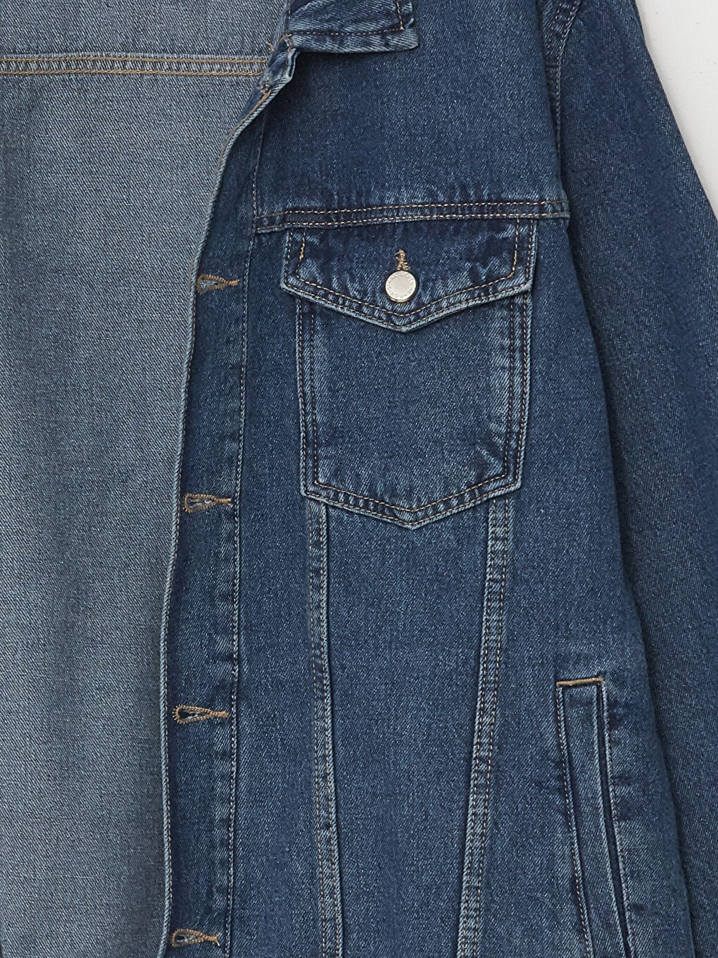 Standard Fit Men's Denim Jacket-6